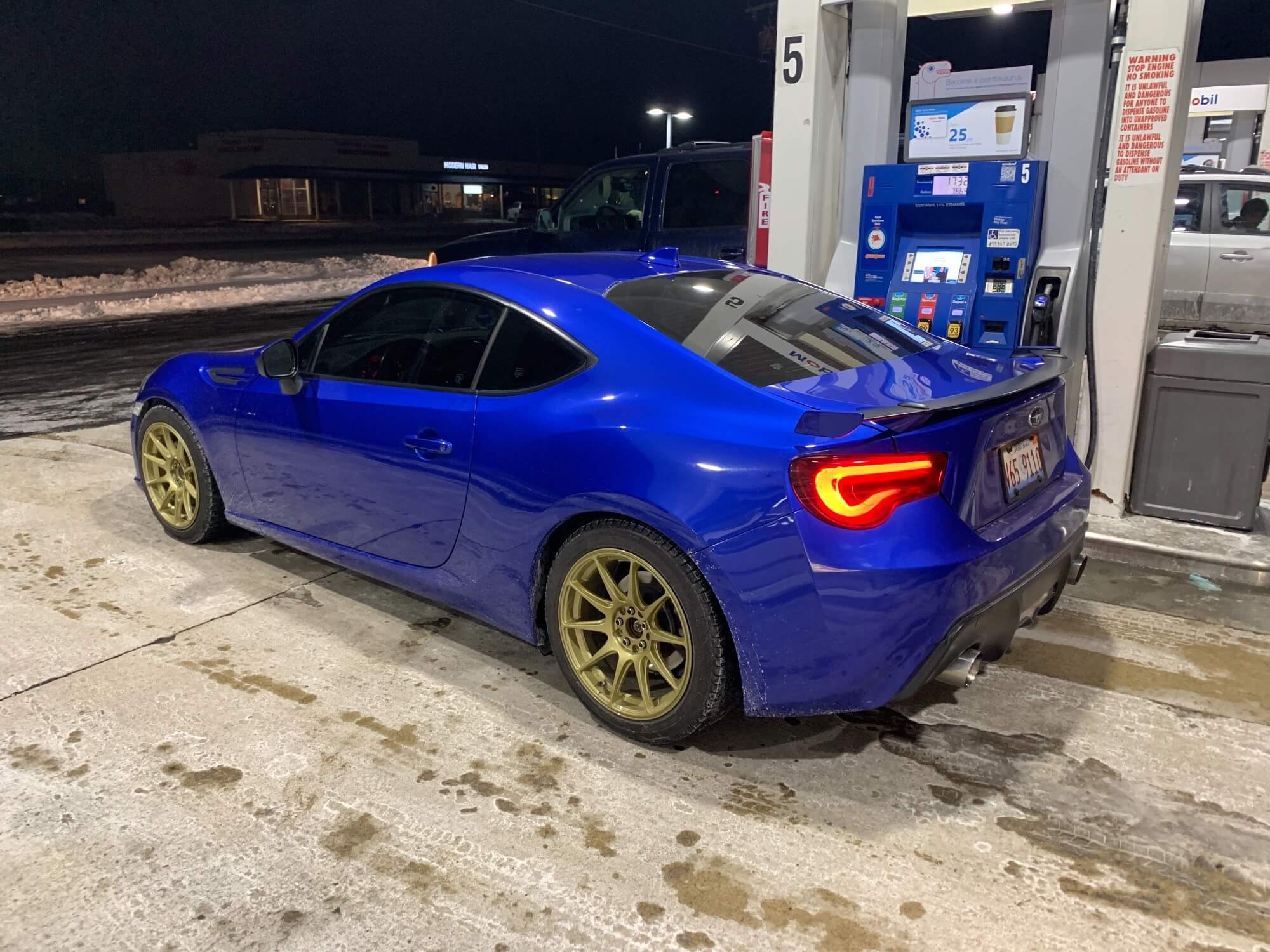 Subaru BRZ with Michelin Xice
