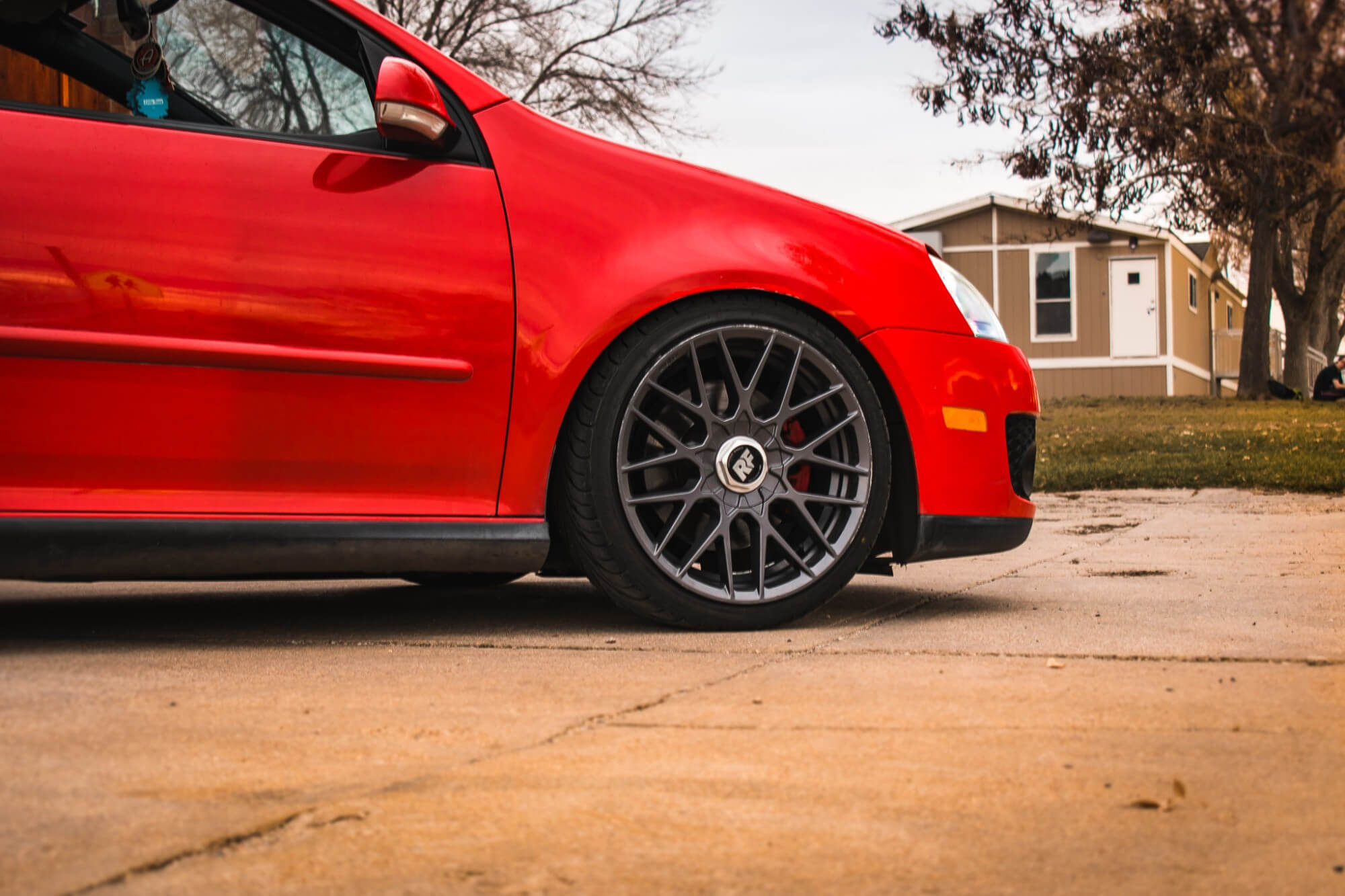 MK5 GTI with Rotiform RSE
